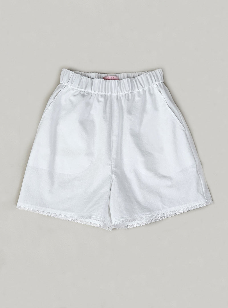 Juliet White Shorts