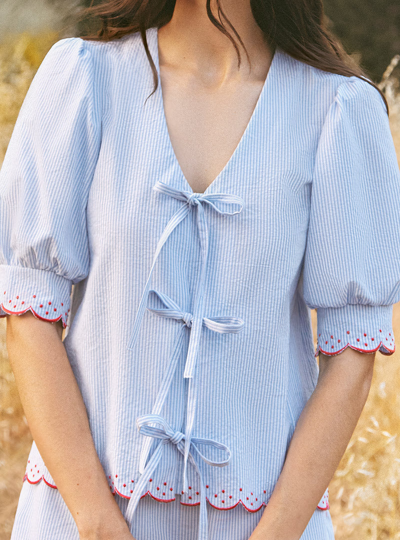 Amelie Blouse Blue
