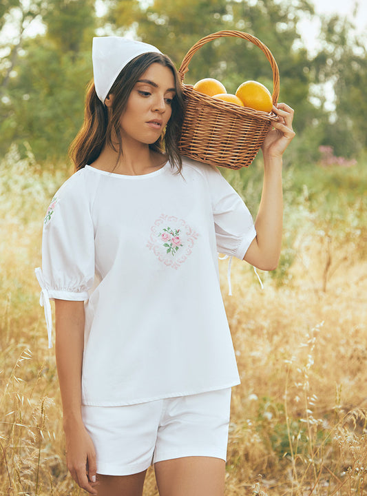 Anabelle Blouse White