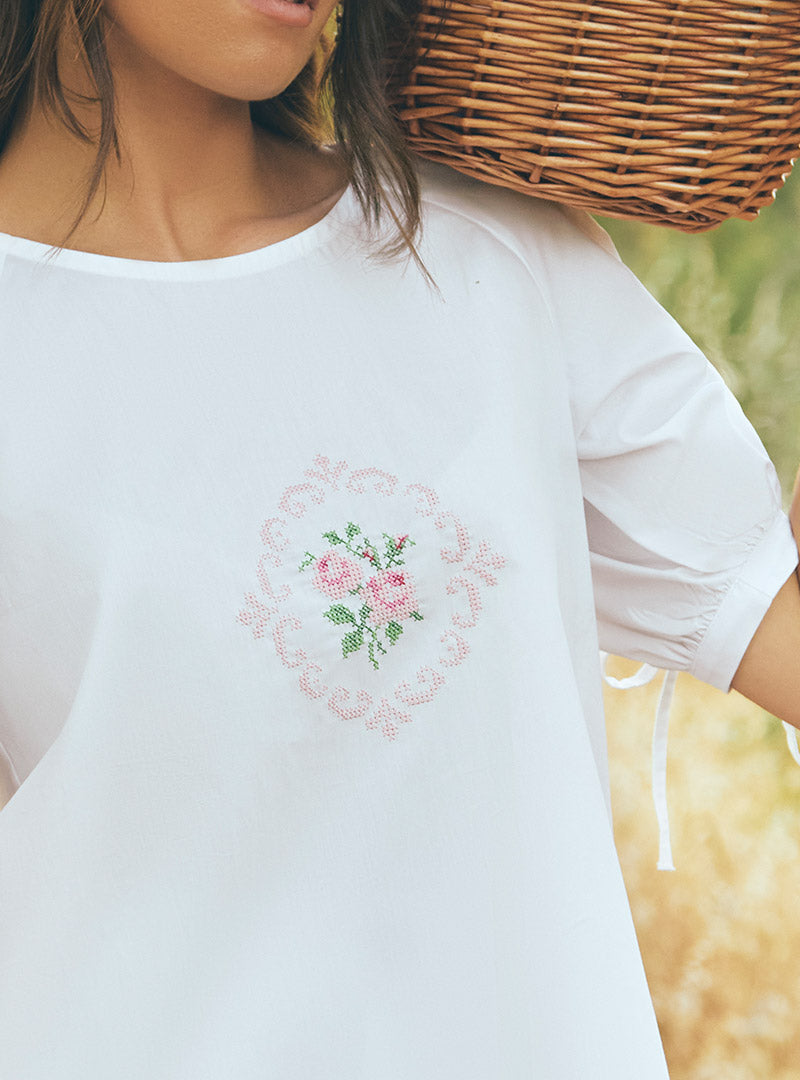 Anabelle Blouse White