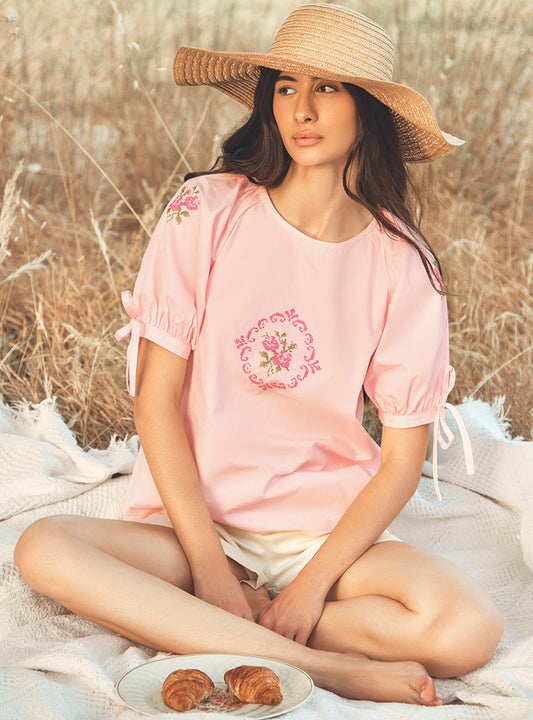 Anabelle Blouse Pink