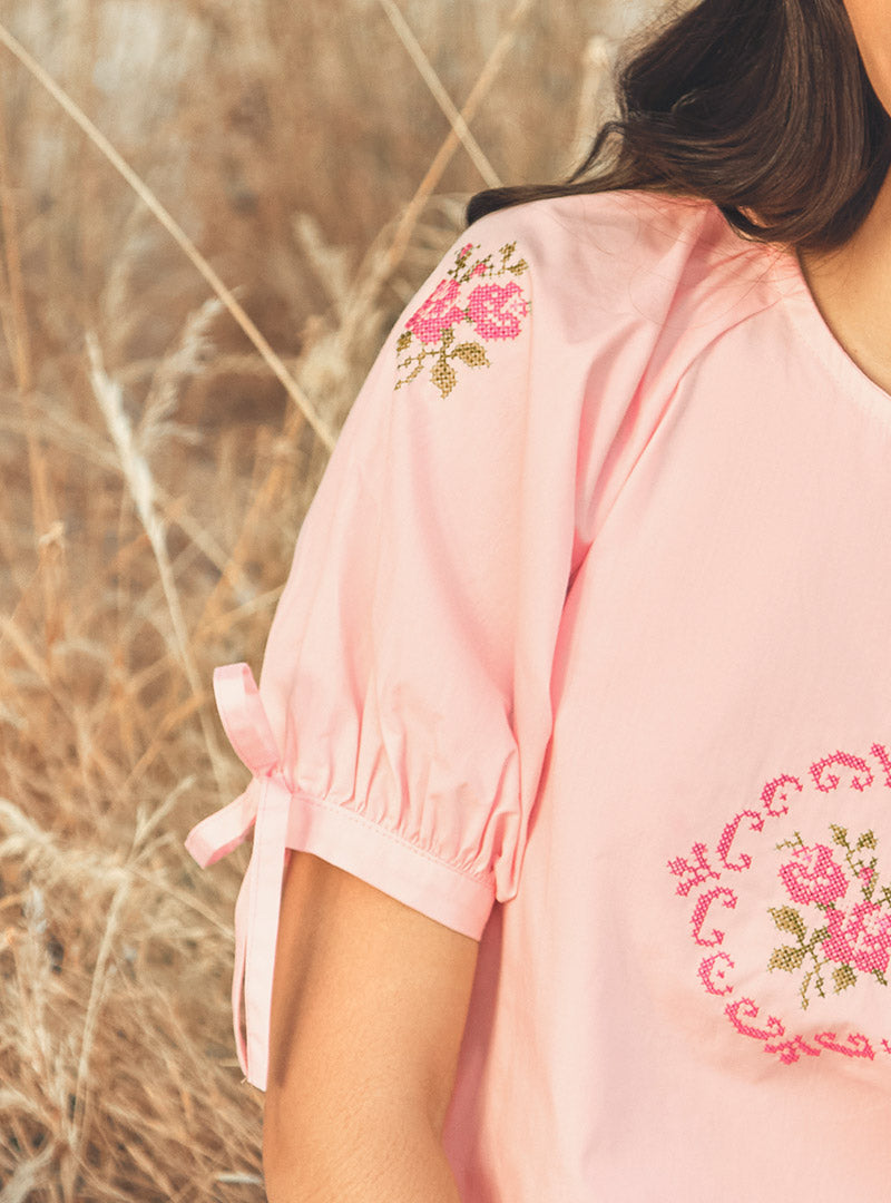 Anabelle Blouse Pink