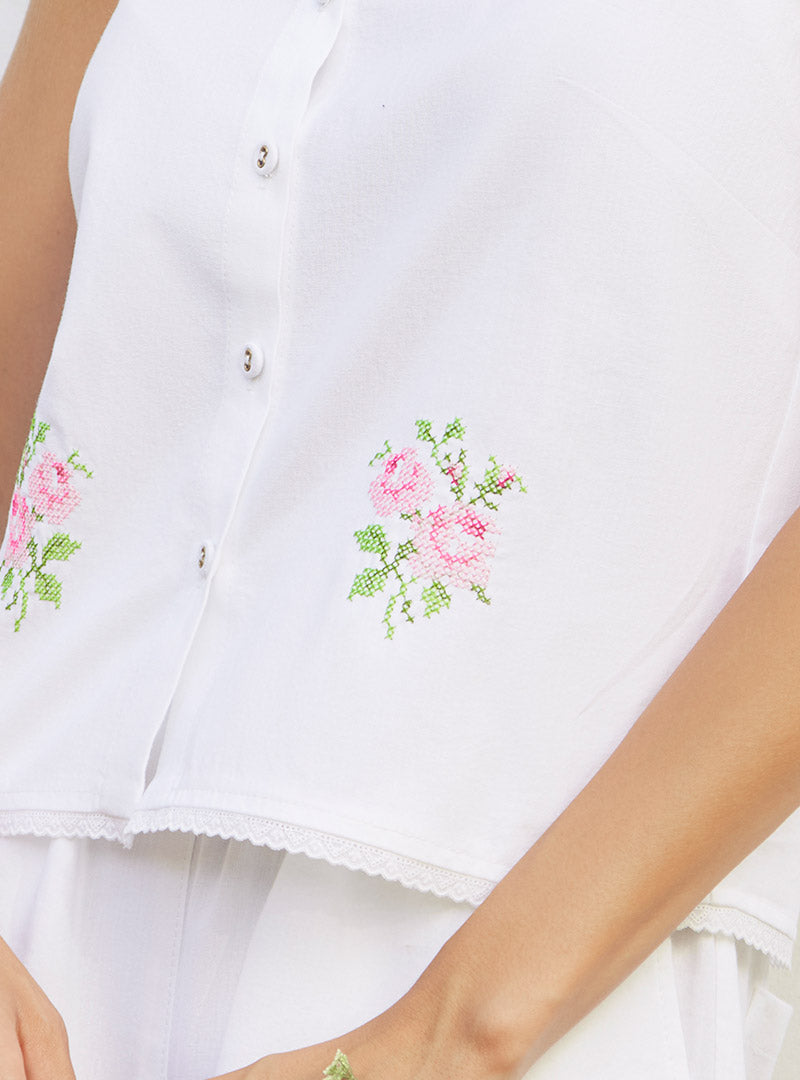 Juliet White Top
